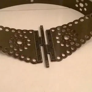 Accessories | Valentino Wide Cut Out Belt With Jeweled  display picture 1